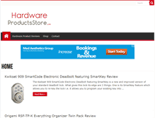 Tablet Screenshot of hardwareproductsstore.com